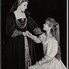 Anne Gee Byrd and Patricia Hamilton in the 1964 Stratford Festival stage production of Hamlet