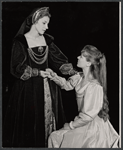 Anne Gee Byrd and Patricia Hamilton in the 1964 Stratford Festival stage production of Hamlet