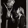 Patrick Hines and Anne Gee Byrd in the 1964 Stratford Festival stage production of Hamlet