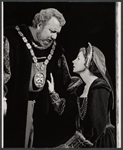 Patrick Hines and Anne Gee Byrd in the 1964 Stratford Festival stage production of Hamlet