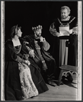 Anne Gee Byrd, Philip Bosco and Patrick Hines in the 1964 Stratford Festival stage production of Hamlet