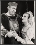 Patrick Hines and Anne Gee Byrd in the 1964 Stratford Festival stage production of Hamlet