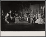 Patrick Hines, Philip Bosco, Margaret Phillips [center] and unidentified others in the 1964 Stratford Festival stage production of Hamlet