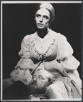 Francesca Annis in the stage production Hamlet