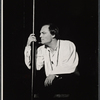 Stacy Keach in the stage production Hamlet