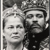 Colleen Dewhurst and James Earl Jones in publicity for the stage production Hamlet