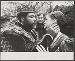 James Earl Jones, Colleen Dewhurst and Stacy Keach in publicity for the stage production Hamlet