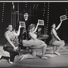 Paul Michael and ensemble in the stage production Hang Down Your Head and Die