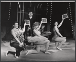 Paul Michael and ensemble in the stage production Hang Down Your Head and Die