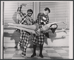 Ben Bryant, Jill O'Hara and unidentified in the stage production Hang Down Your Head and Die