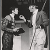 Jordan Charney and James Rado in the stage production Hang Down Your Head and Die