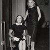 Ruth Matteson and Diana van der Vlis in rehearsal for the stage production The Happiest Millionaire