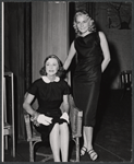 Ruth Matteson and Diana van der Vlis in rehearsal for the stage production The Happiest Millionaire