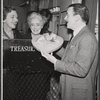 Walter Pidgeon and unidentified in publicity for the stage production The Happiest Millionaire