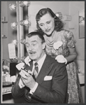 Walter Pidgeon and unidentified in publicity for the stage production The Happiest Millionaire