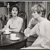 Bonnie Bedelia and Barbara Barrie in the stage production Happily Never After