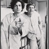 Lewis J. Stadlen and Ronny Cox in the stage production The Happiness Cage