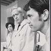 Lewis J. Stadlen, Henderson Forsythe and Ronny Cox in the stage production The Happiness Cage