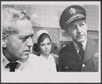 Henderson Forsythe, Pamela Grey and Paul Sparer in the stage production The Happiness Cage