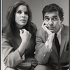 Hilda Brawner and Pat Harrington in publicity for the stage production Happiness Is Just a Little Thing Called a Rolls Royce