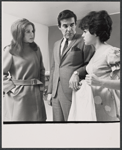 Hilda Brawner, Pat Harrington and Alexandra Berlin in publicity for the stage production Happiness Is Just a Little Thing Called a Rolls Royce