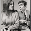 Hilda Brawner and Pat Harrington in publicity for the stage production Happiness Is Just a Little Thing Called a Rolls Royce