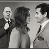 John McGiver, Hilda Brawner and Pat Harrington in publicity for the stage production Happiness Is Just a Little Thing Called a Rolls Royce