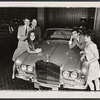 Hilda Brawner, Lee Bergere, John McGiver, Pat Harrington and Alexandra Berlin in publicity for the stage production Happiness Is Just a Little Thing Called a Rolls Royce