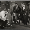 Marguerite Piazza and unidentified others in the stage production Happy as Larry
