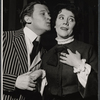 Burgess Meredith and Marguerite Piazza in the stage production Happy as Larry