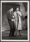 Gordon Polk and Ethel Merman in the stage production Happy Hunting