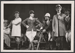 Ethel Merman and company in the stage production Happy Hunting