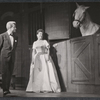 Fernando Lamas, Ethel Merman, and Moe (horse) in the stage production Happy Hunting