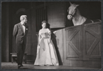 Fernando Lamas, Ethel Merman, and Moe (horse) in the stage production Happy Hunting
