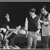 Mike Rupert and Robert Goulet in the stage production The Happy Time