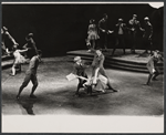 Scene from the stage production The Happy Time