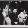 Unidentified actress, Robert Goulet, and Jeanne Arnold in the stage production The Happy Time