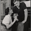 Linda Darnell and Paul Langton in the stage production Harbor Lights