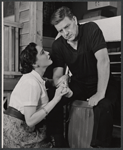 Linda Darnell and Paul Langton in the stage production Harbor Lights