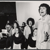 Roy Bittan, Harry Rumpf, Pete Gries, Stu Freeman, Gini Eastwood, Steve Merola, John Twomey, Anne Sarofeen, and Tom Martel in the stage production Hard Job Being God