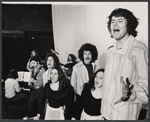 Roy Bittan, Harry Rumpf, Pete Gries, Stu Freeman, Gini Eastwood, Steve Merola, John Twomey, Anne Sarofeen, and Tom Martel in the stage production Hard Job Being God