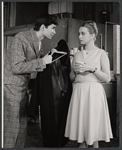 Anthony Perkins and Rochelle Oliver in the stage production Harold