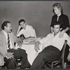 Frank Silvera, Anthony Franciosa, Ben Gazzara and Shelley Winters in the stage production A Hatful of Rain