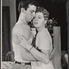 Anthony Franciosa and Shelley Winters in the stage production A Hatful of Rain