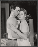 Anthony Franciosa and Shelley Winters in the stage production A Hatful of Rain