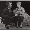 Frank Silvera and Shelley Winters in the stage production A Hatful of Rain