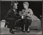 Frank Silvera and Shelley Winters in the stage production A Hatful of Rain