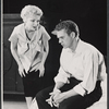 Vivian Blaine and Steve McQueen in the stage production A Hatful of Rain