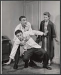 Harry Guardino, Vivian Blaine and unidentified in the stage production A Hatful of Rain