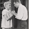Vivian Blaine and Steve McQueen in the stage production A Hatful of Rain